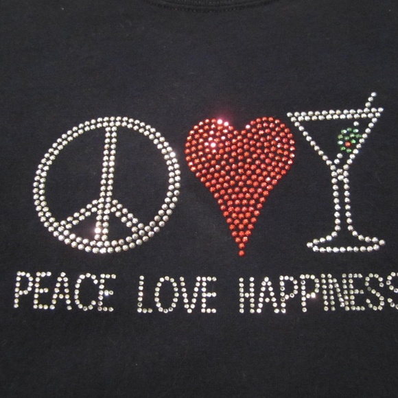 Lyn Dorf Tops - Add to any bundle for $5 Womens Martini T Shirt